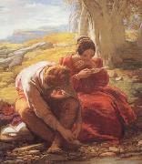 Mulready, William The Sonnet oil painting artist